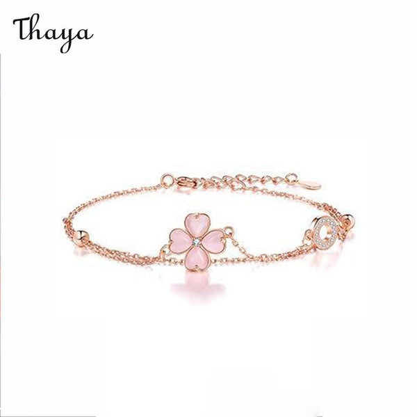 Bracelet Thaya en argent 925, richesse de l'amour