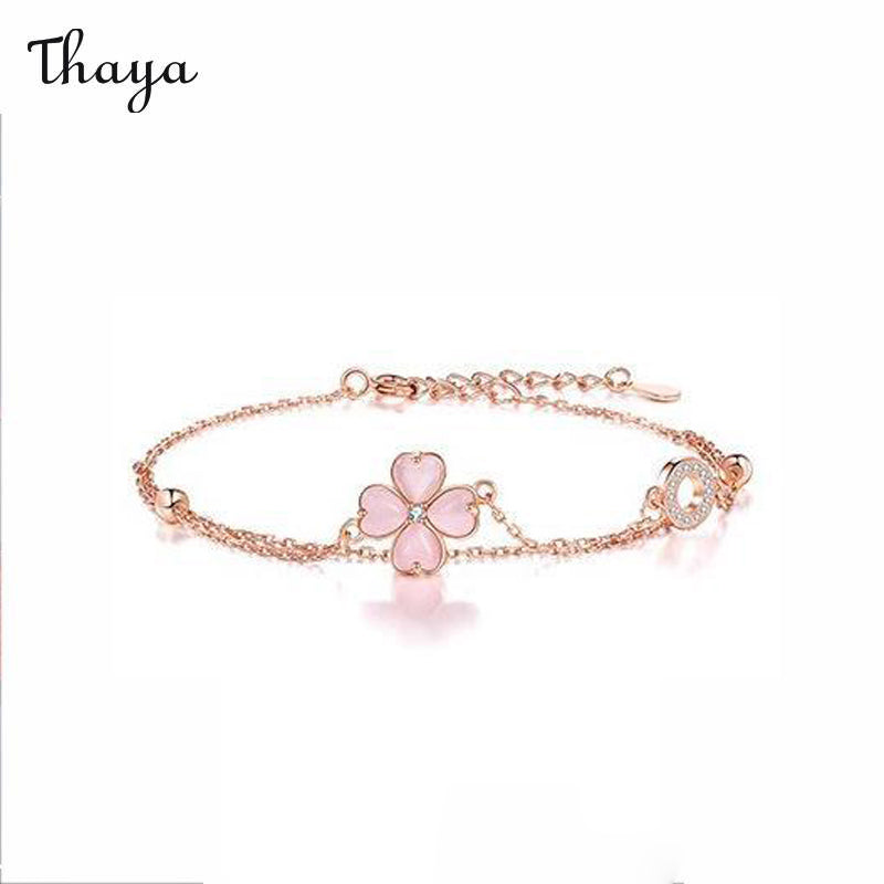 Bracelet Thaya en argent 925, richesse de l'amour