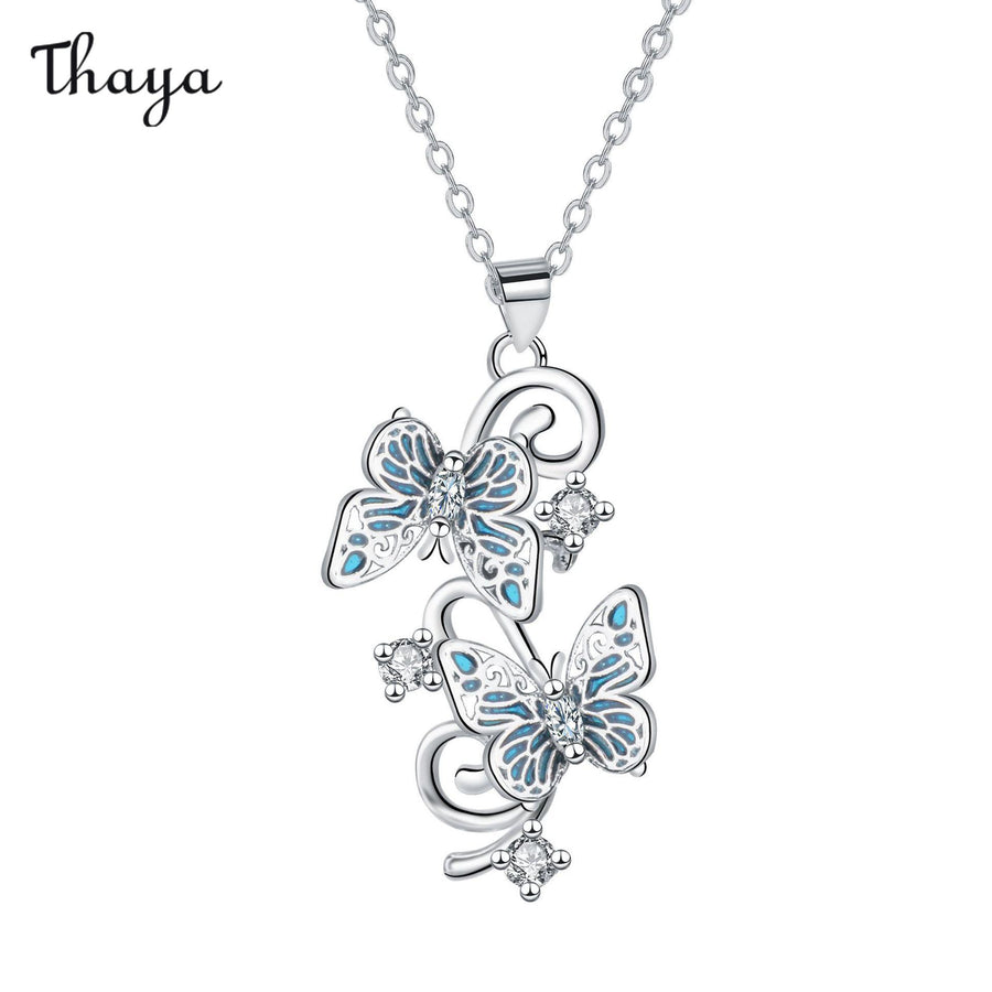 Collier Papillons Volants Thaya