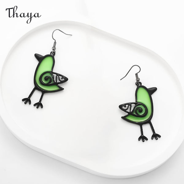 Thaya Bird Drop Earrings