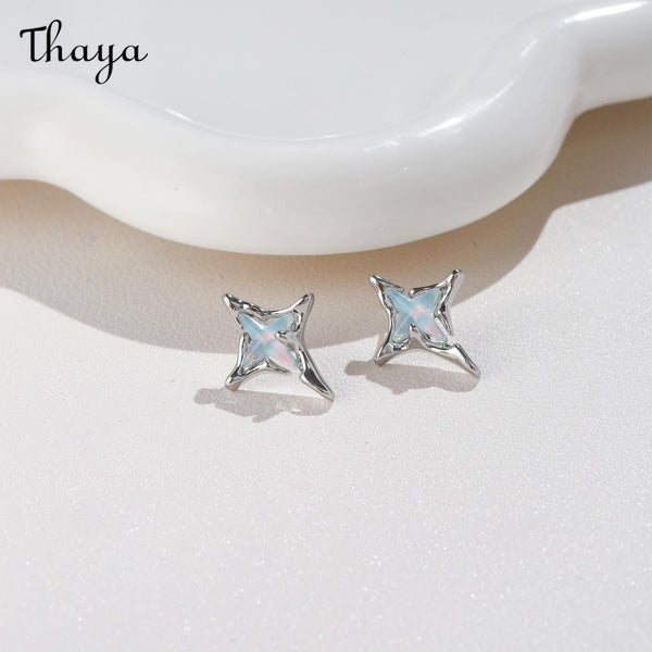 Thaya S925 Silver Star Earrings