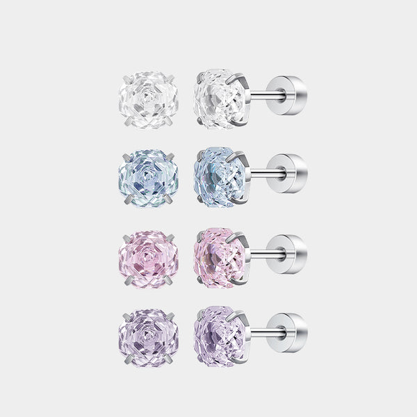 Thaya Millennium Rose Earrings