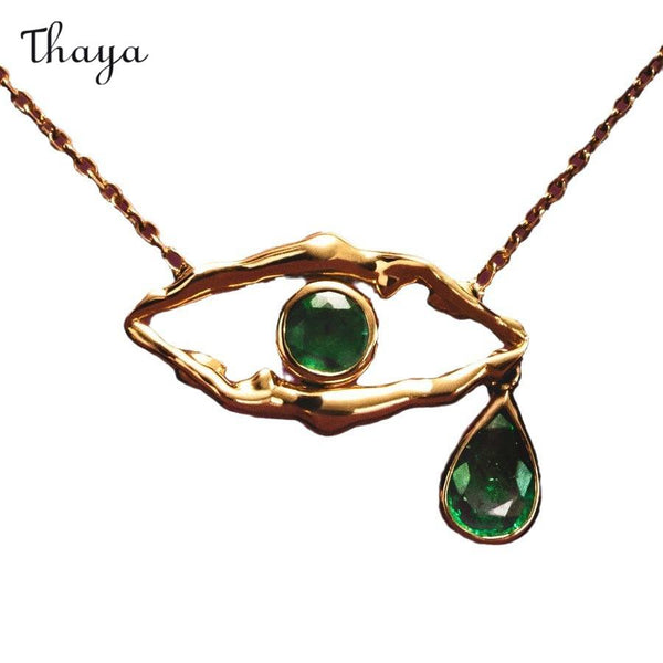 Thaya Eye Pendant Necklace
