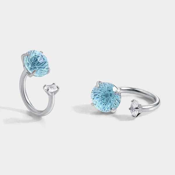 Thaya Gemstone Open Ring