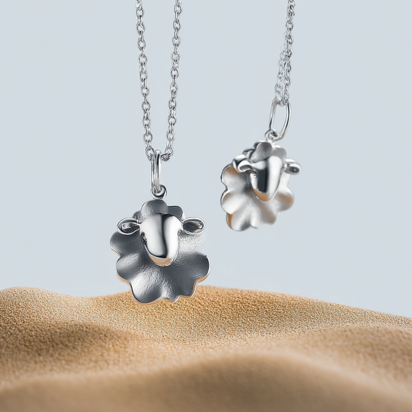Thaya Silver Sheep Alluring Necklace