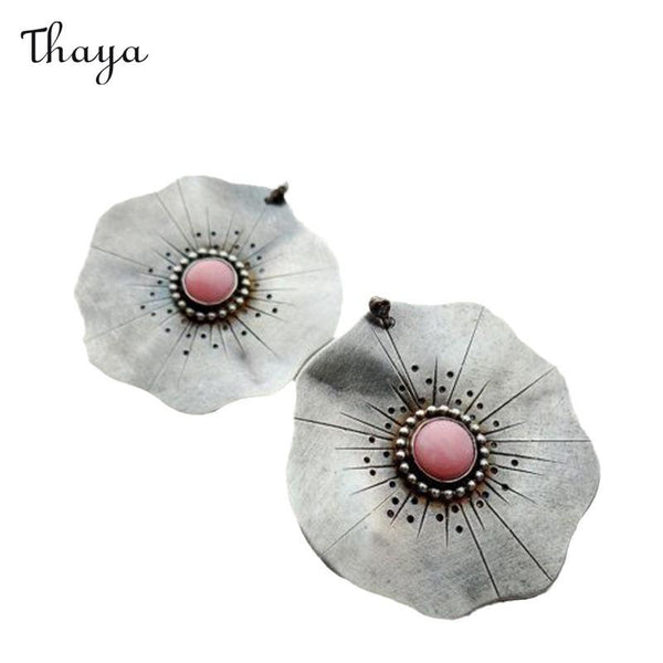 Thaya Vintage Ruffle Earrings