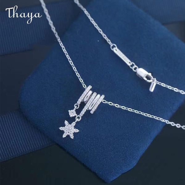 Thaya Elegant Star Pendant Necklace