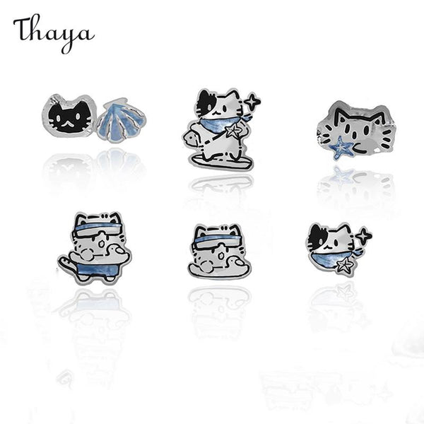 Thaya Cartoon Earrings
