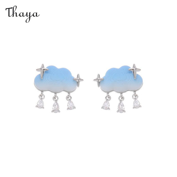 Thaya Cloud and Star Earring
