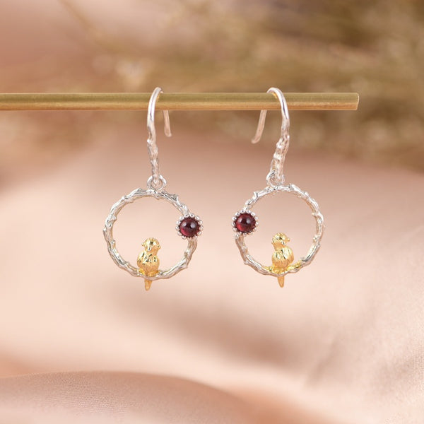 Thaya S925 Silver Bird Earrings