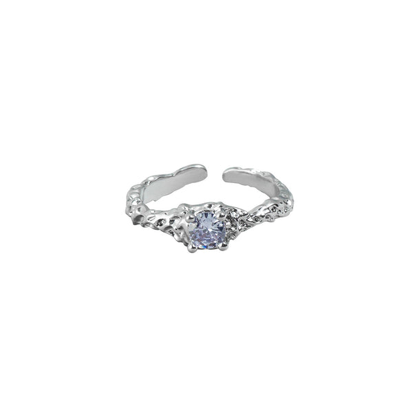 Thaya S925 Silver Irregular Adjustable Ring