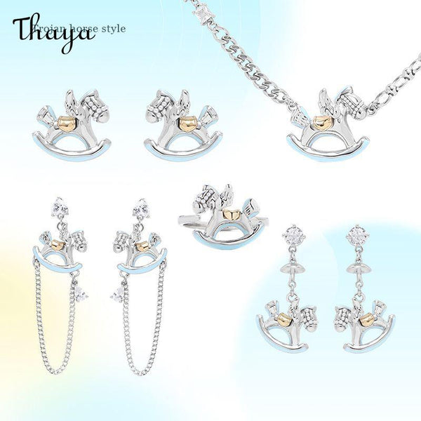 Thaya  Small Trojan Horse Jewelry Set