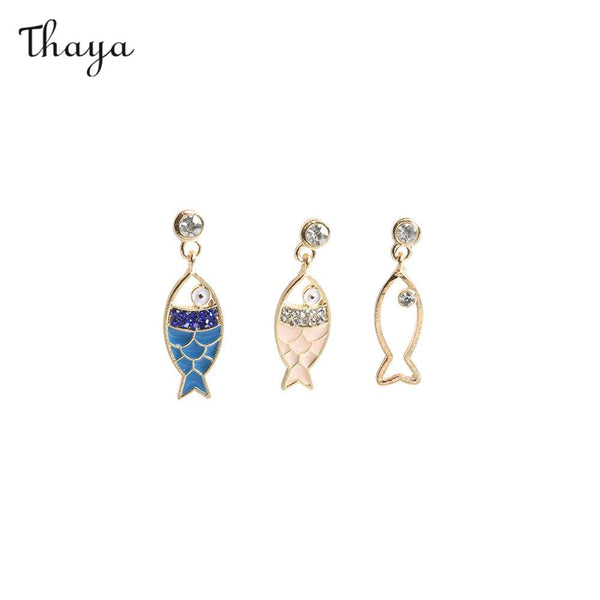 Thaya Fish Drop Earrings
