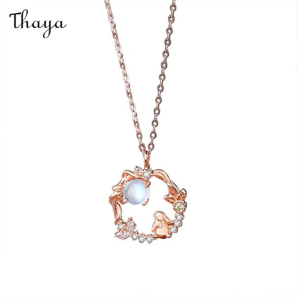 Collier lapin mignon Thaya en argent 925