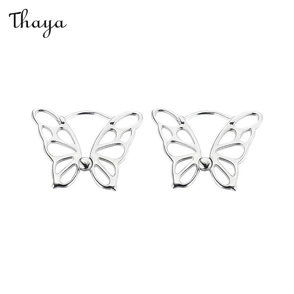 Thaya Butterfly Buckle Earrings