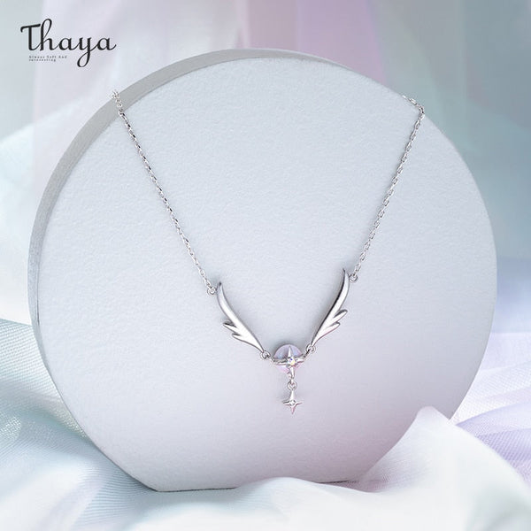 Thaya Wings Design Stars  Necklace
