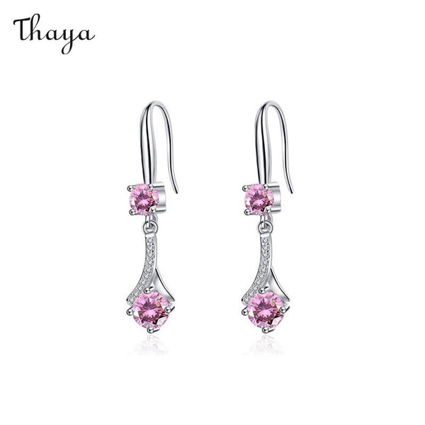 Thaya Diamond Pendant Earrings