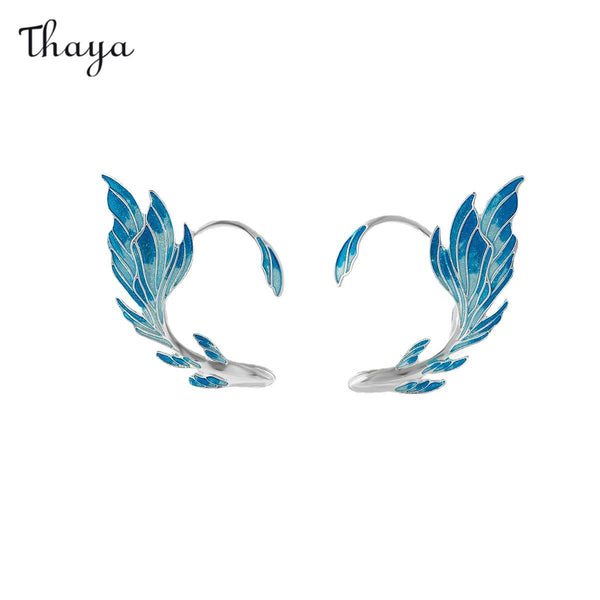 Thaya Painted Fairy Goldfish Earring