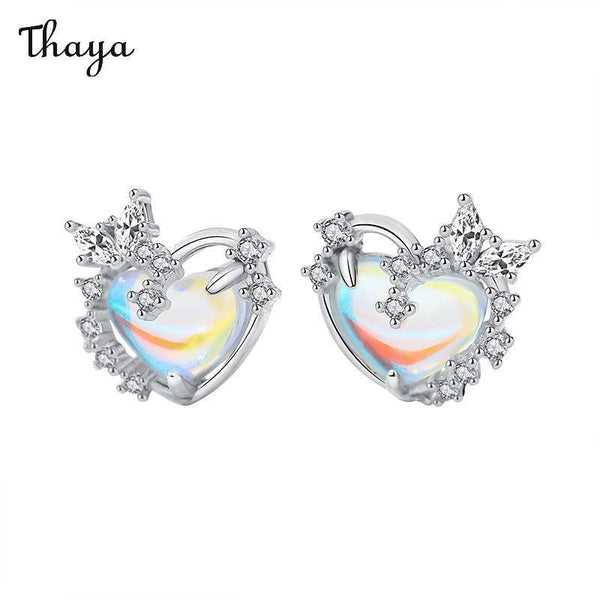 Thaya 925 Silver Aurora Love Earrings