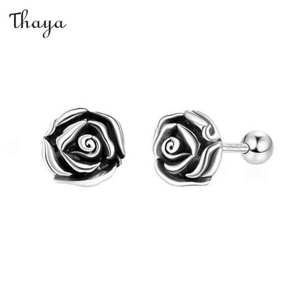 Thaya Cool Rose Screw  Earring