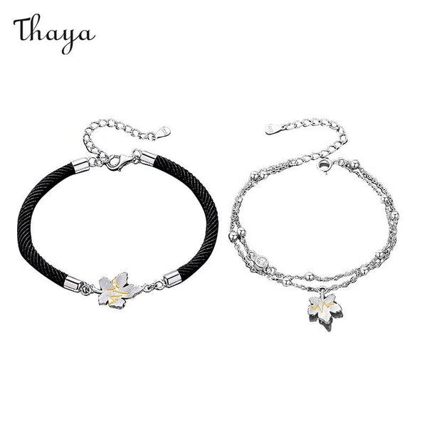 Thaya 925 Silver Missing Couple Bracelets