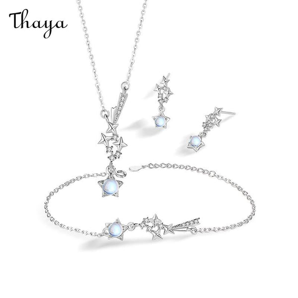 Thaya 925 Silver Little Star Set