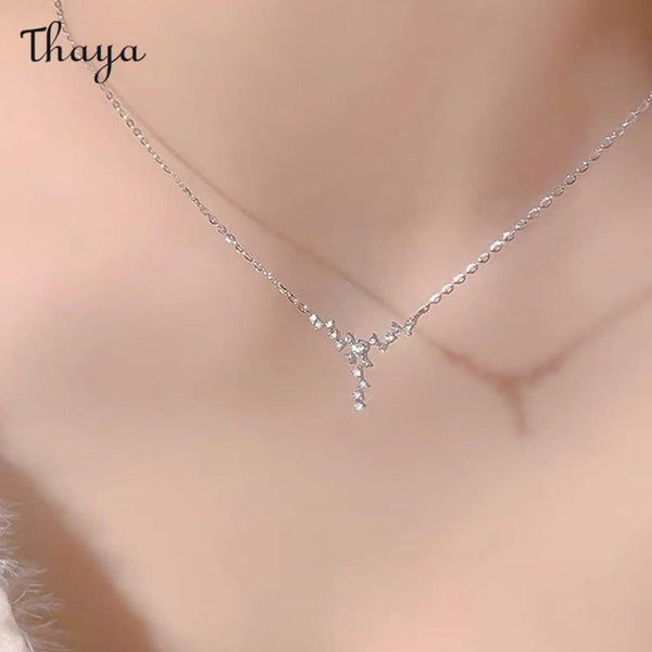 Collier élégant en argent 925 Thaya avec étoile