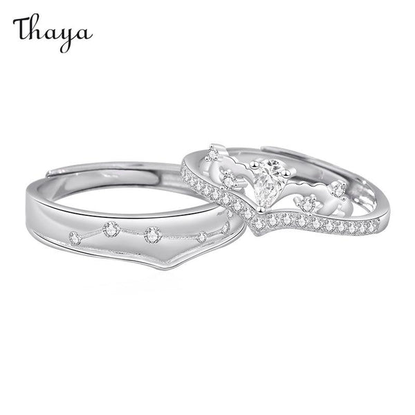 Thaya 925 Silber Sea Of Star Paarringe