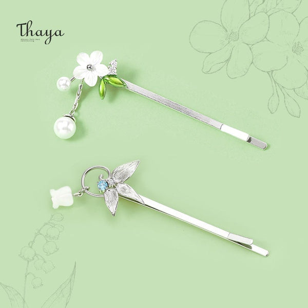 Thaya original hairpin headdress 2021 new compact and exquisite high-end Hanfu side clip