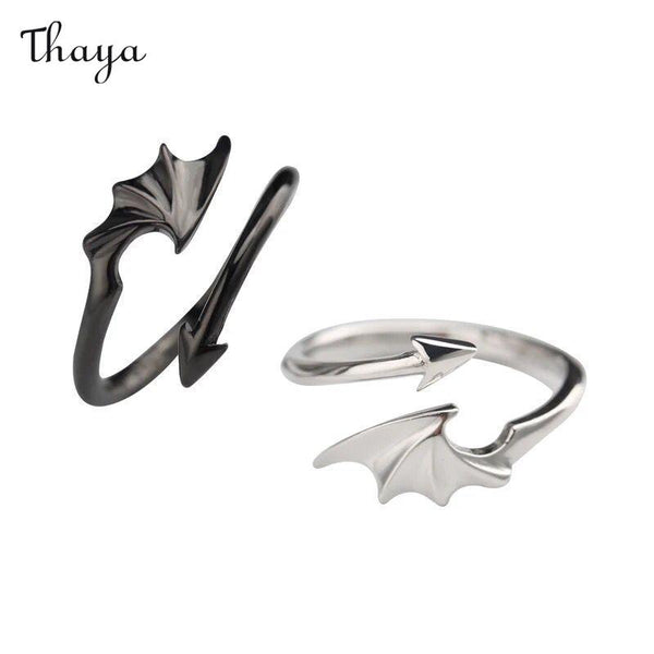 Thaya Angel Devil Wing Couple Rings