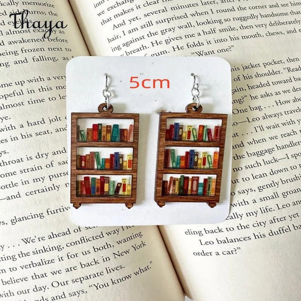 Thaya Book Lover Earrings