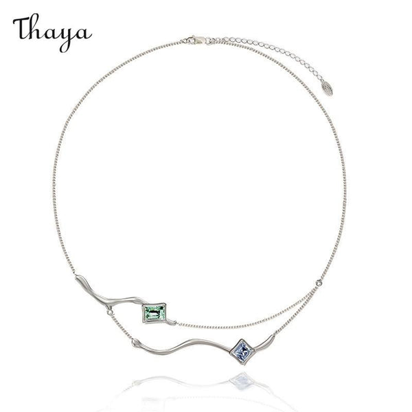 Thaya Chic Gemstone Necklace