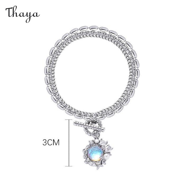 Thaya Starlight Mondstein Perlenset