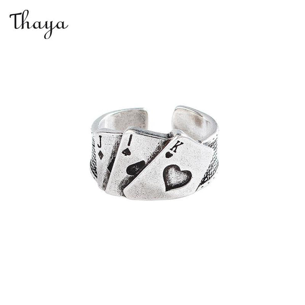 Thaya Vintage Poker Ring