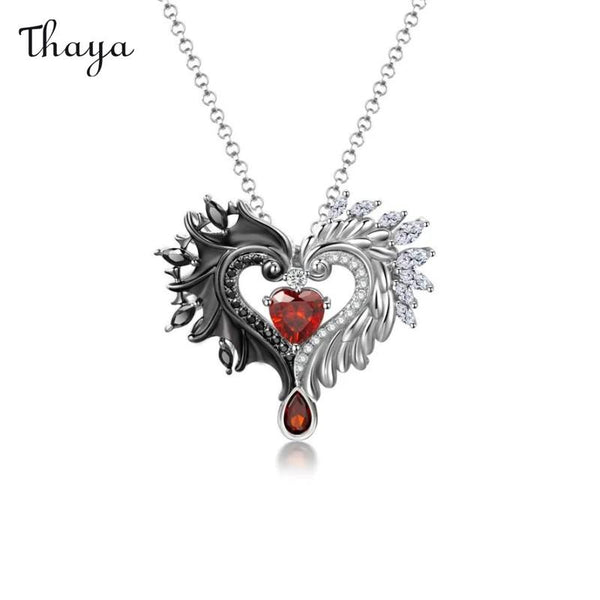 Thaya Angel Devil Love  Necklace