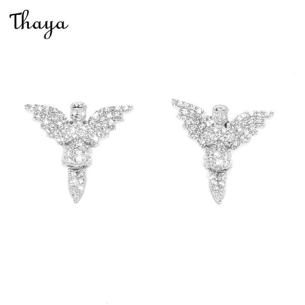 Thaya Angel Wing Stud Earrings